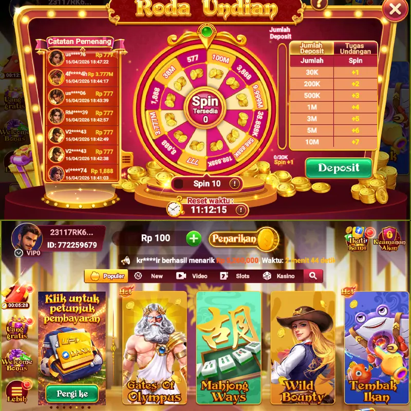 INDOACE1 Tangkapan Layar - Resmi