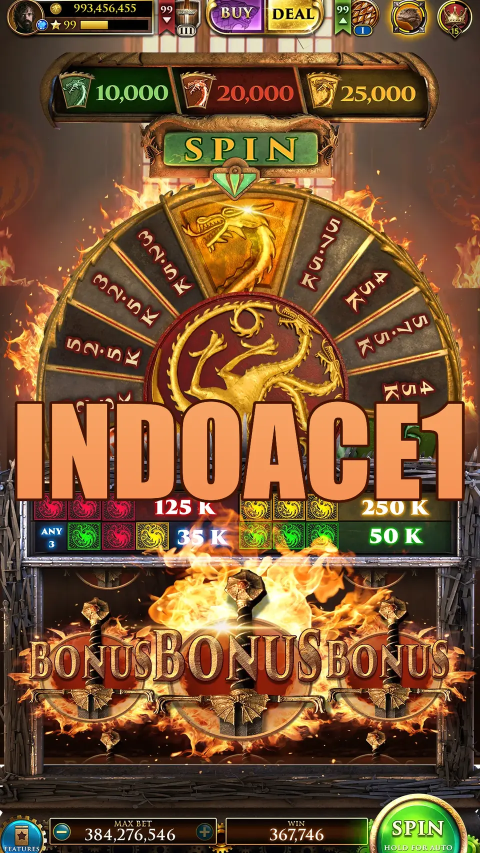 INDOACE1 Tangkapan Layar - APK Resmi